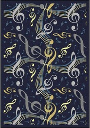 Joy Carpets Kid Essentials Virtuoso Navy